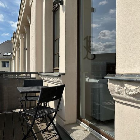 Meos 1 -Zentrum-Balkon-Parkplatz-Gym-Uniklinik Leipzig Exterior foto